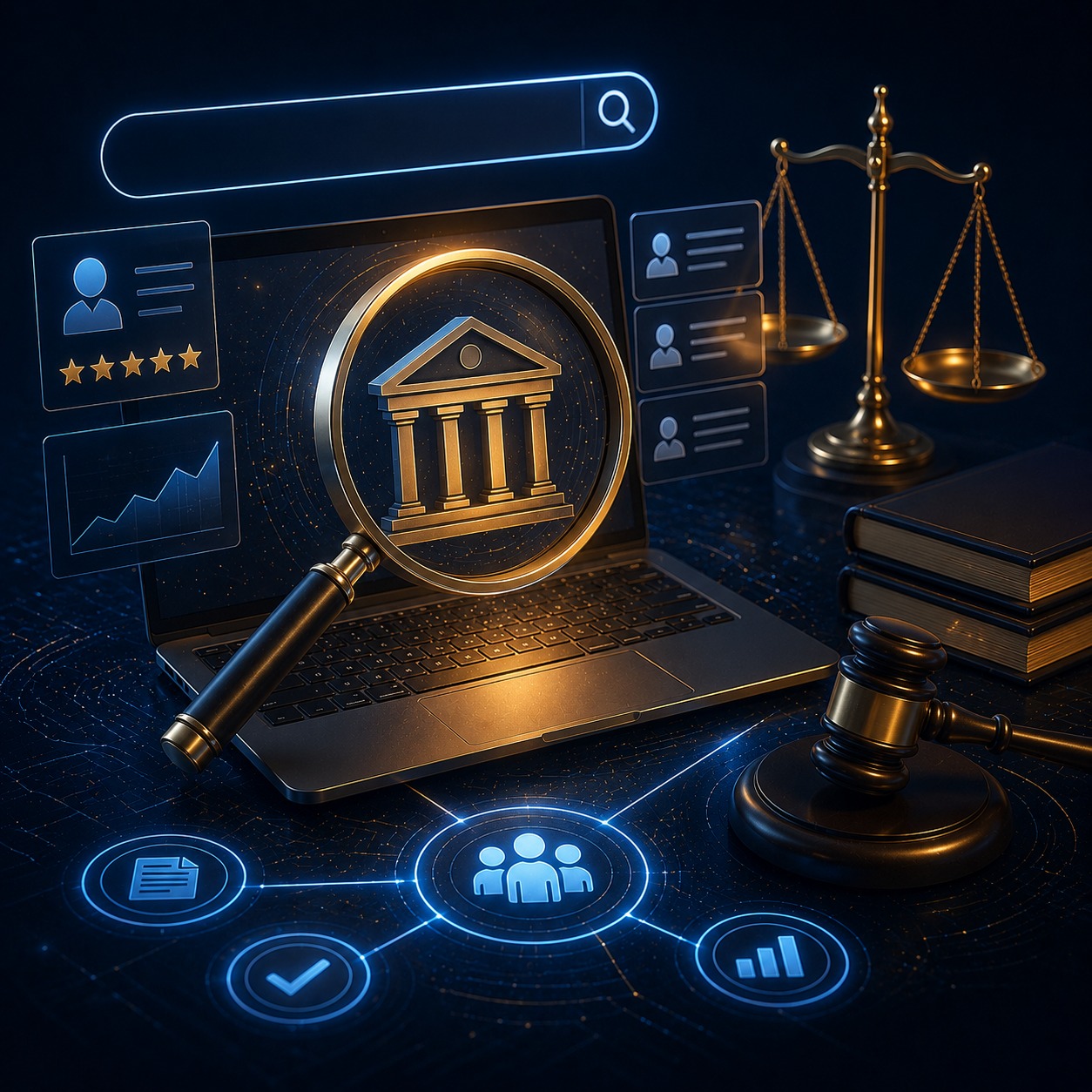 Law Firm Search Visibility Engineering - NexaVision