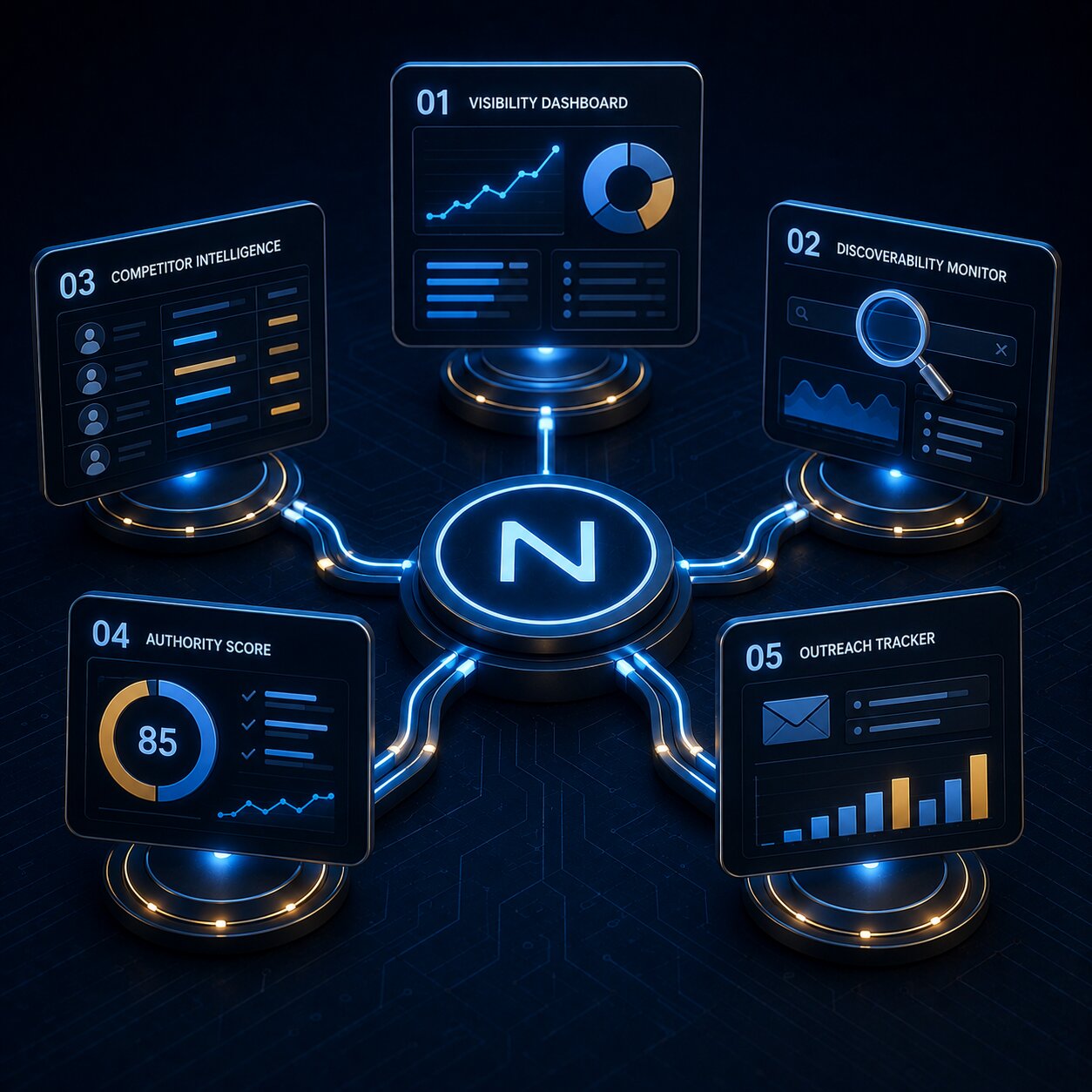 B2B Services Search Visibility Engineering - NexaVision