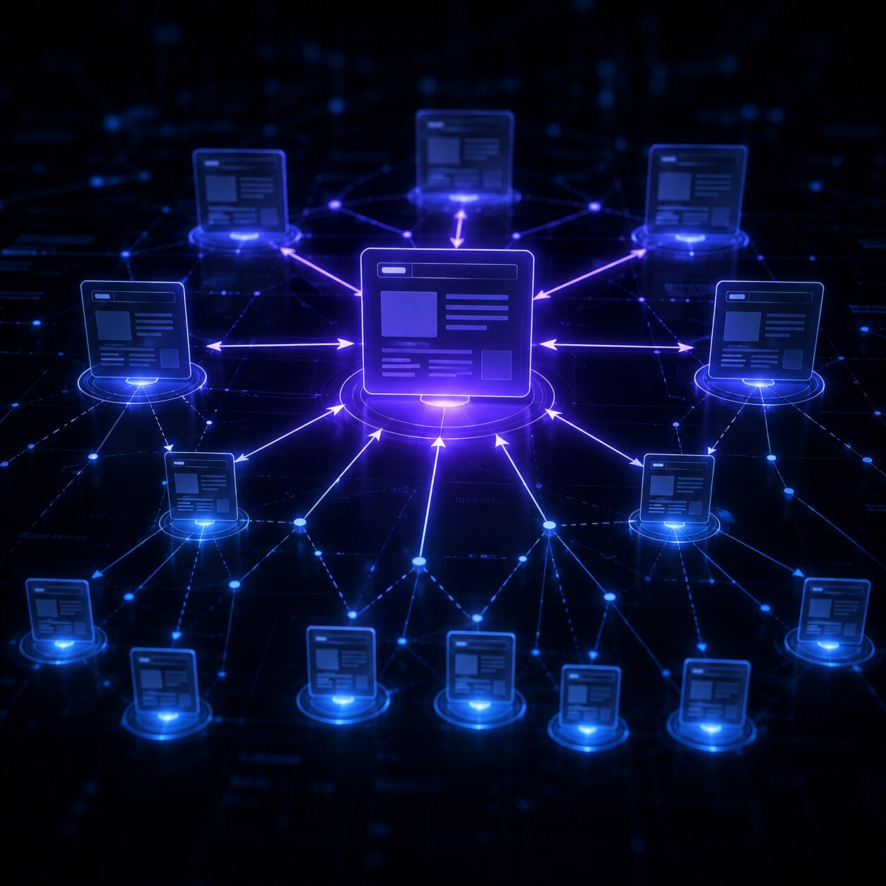 Internal linking map - PageRank flow engineering and hub page authority distribution by NexaVision