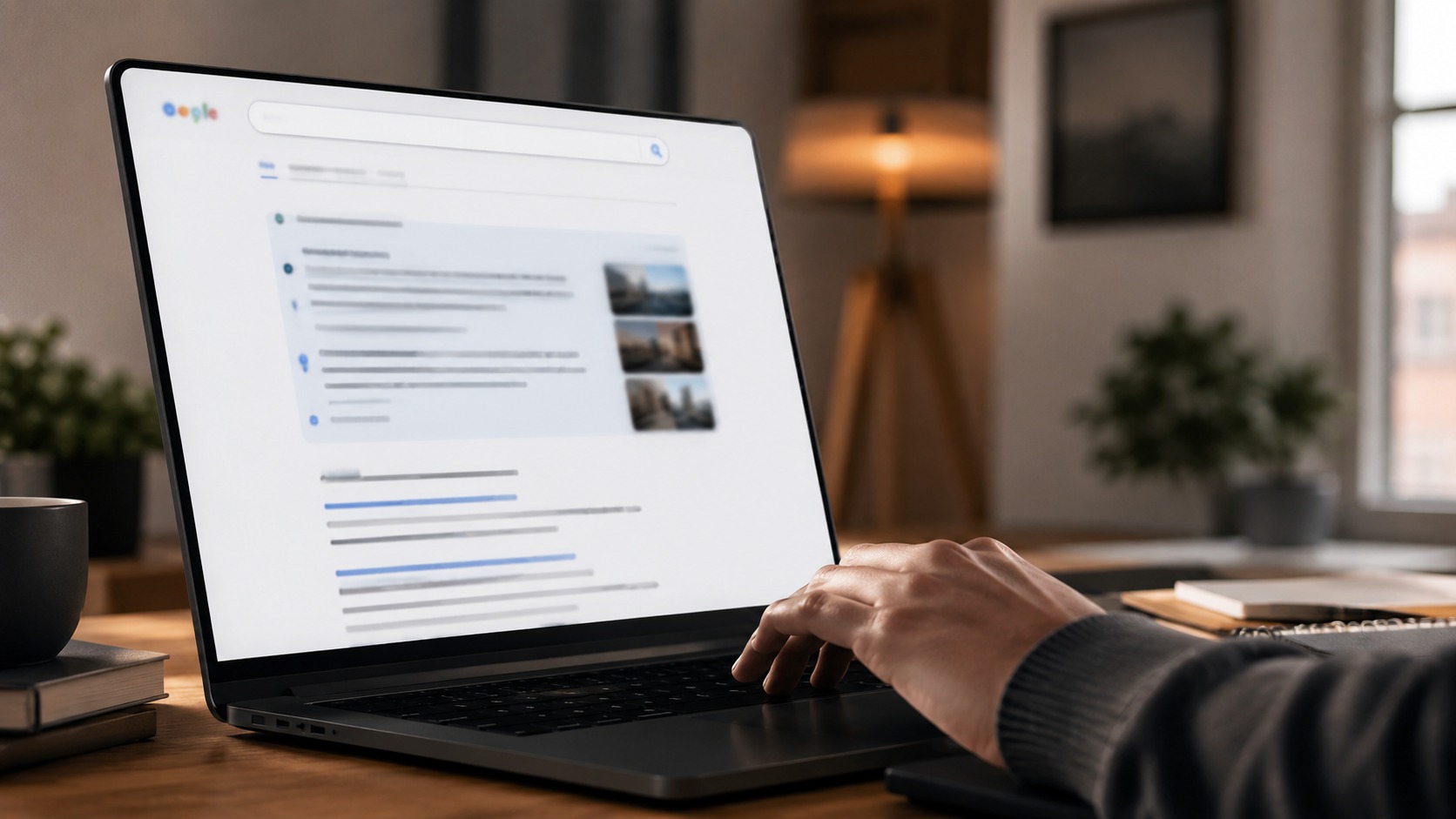 AI search and Google AI Overview visibility concept